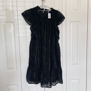 LOFT NWT leopard Dress Size Large